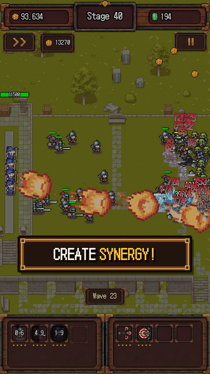 Squad Tactics TD:pixel defense screenshot