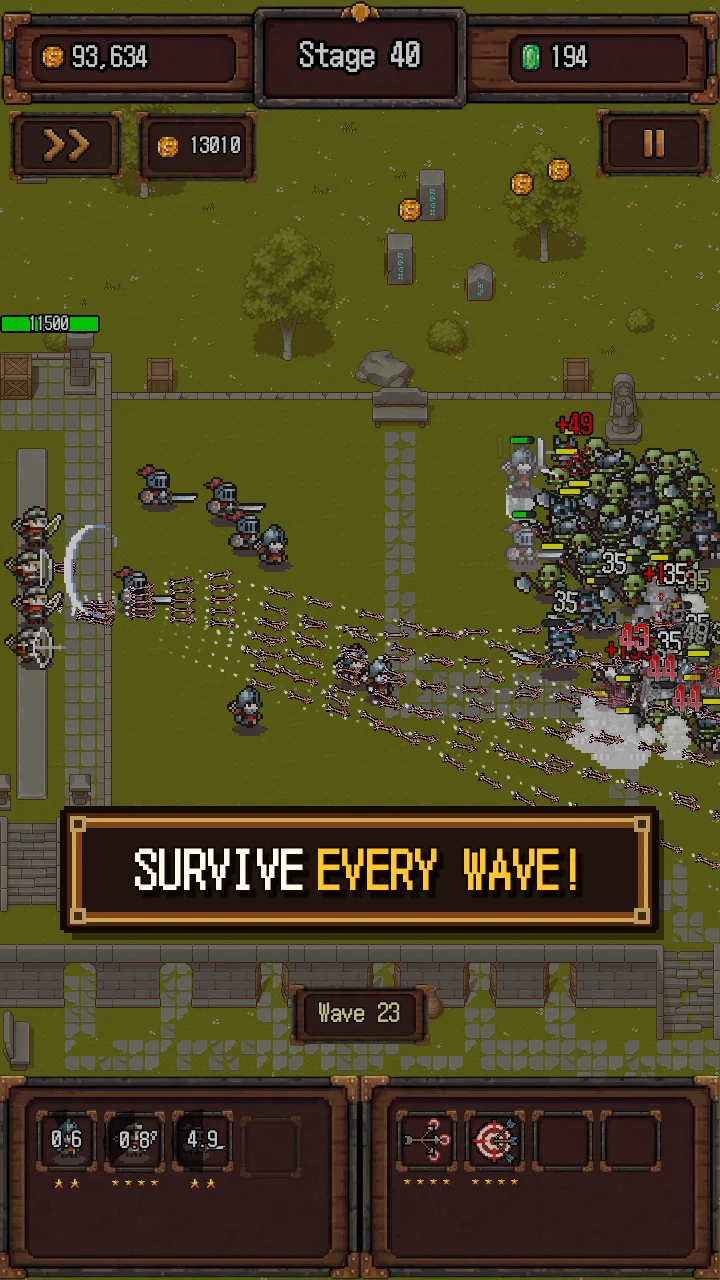 Squad Tactics TD:pixel defense screenshot
